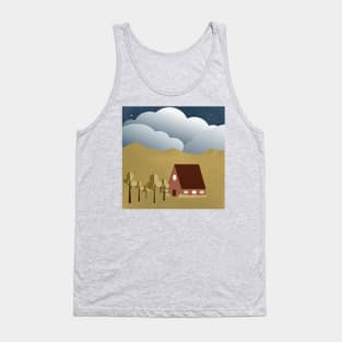 House at night Tank Top